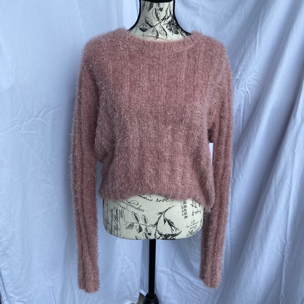 Pink sparkle ASTR sweater
